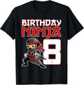 Birthday Ninja Funny Party Themed Matching Wear