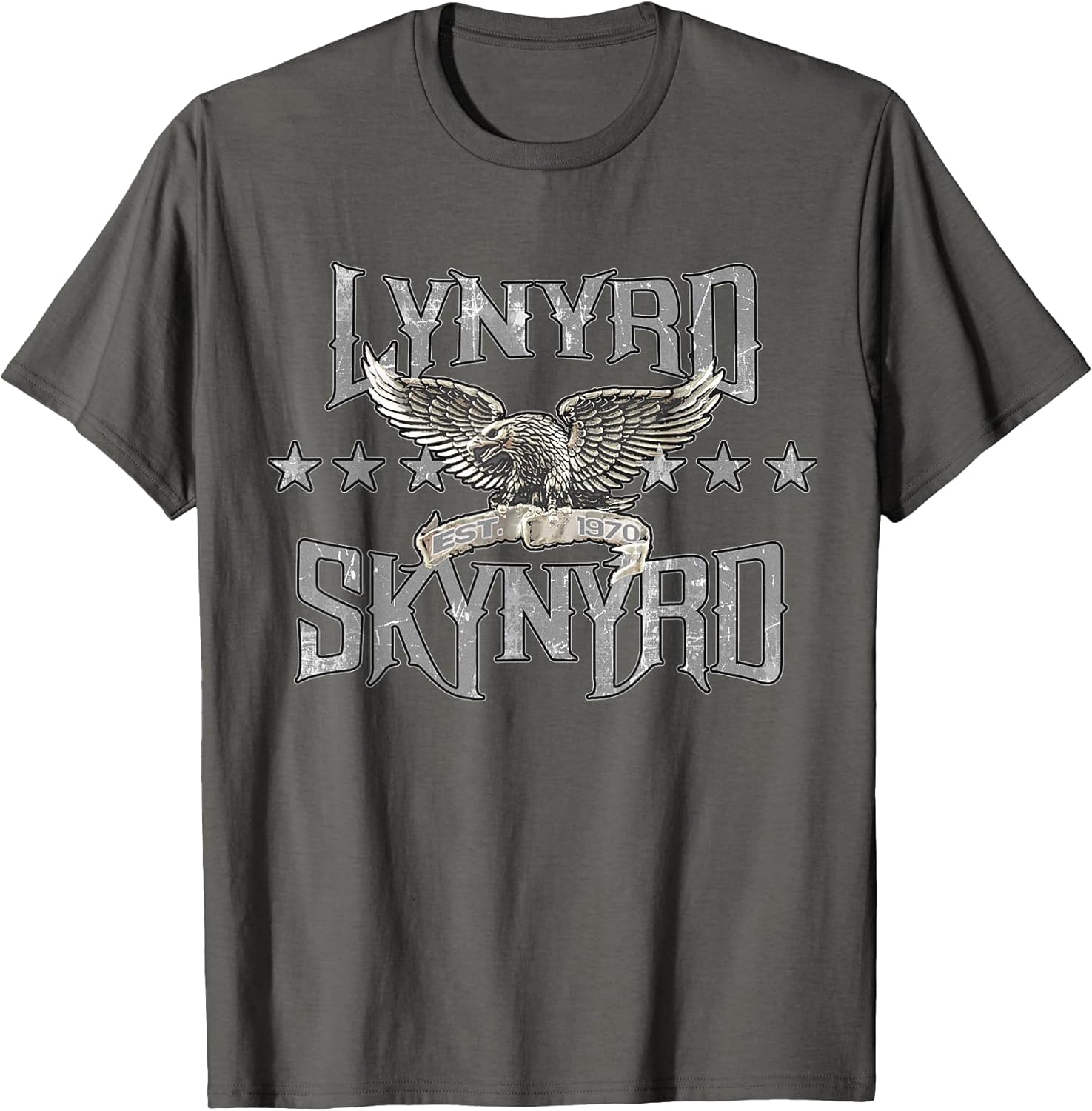Est 1970 Eagle Retro Rock Band Biker Festival T-Shirt