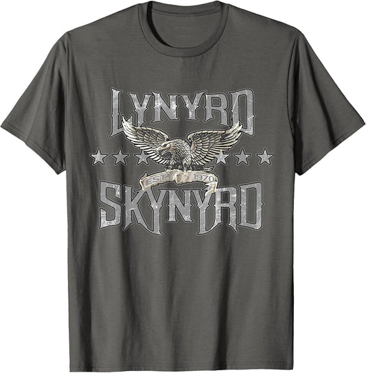 Est 1970 Eagle Retro Rock Band Biker Festival T-Shirt