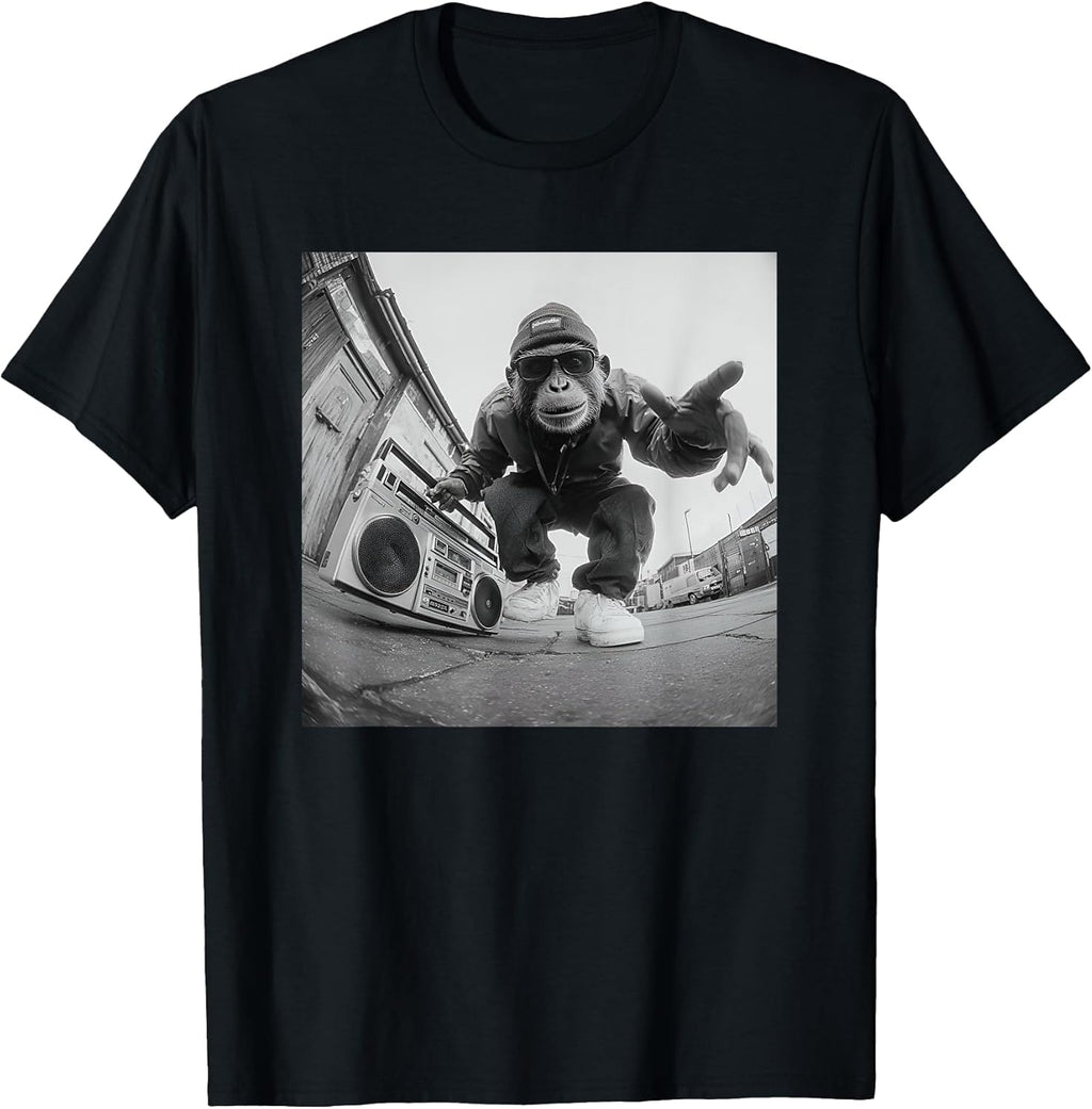 Street Photography Chimp Boombox Men Women