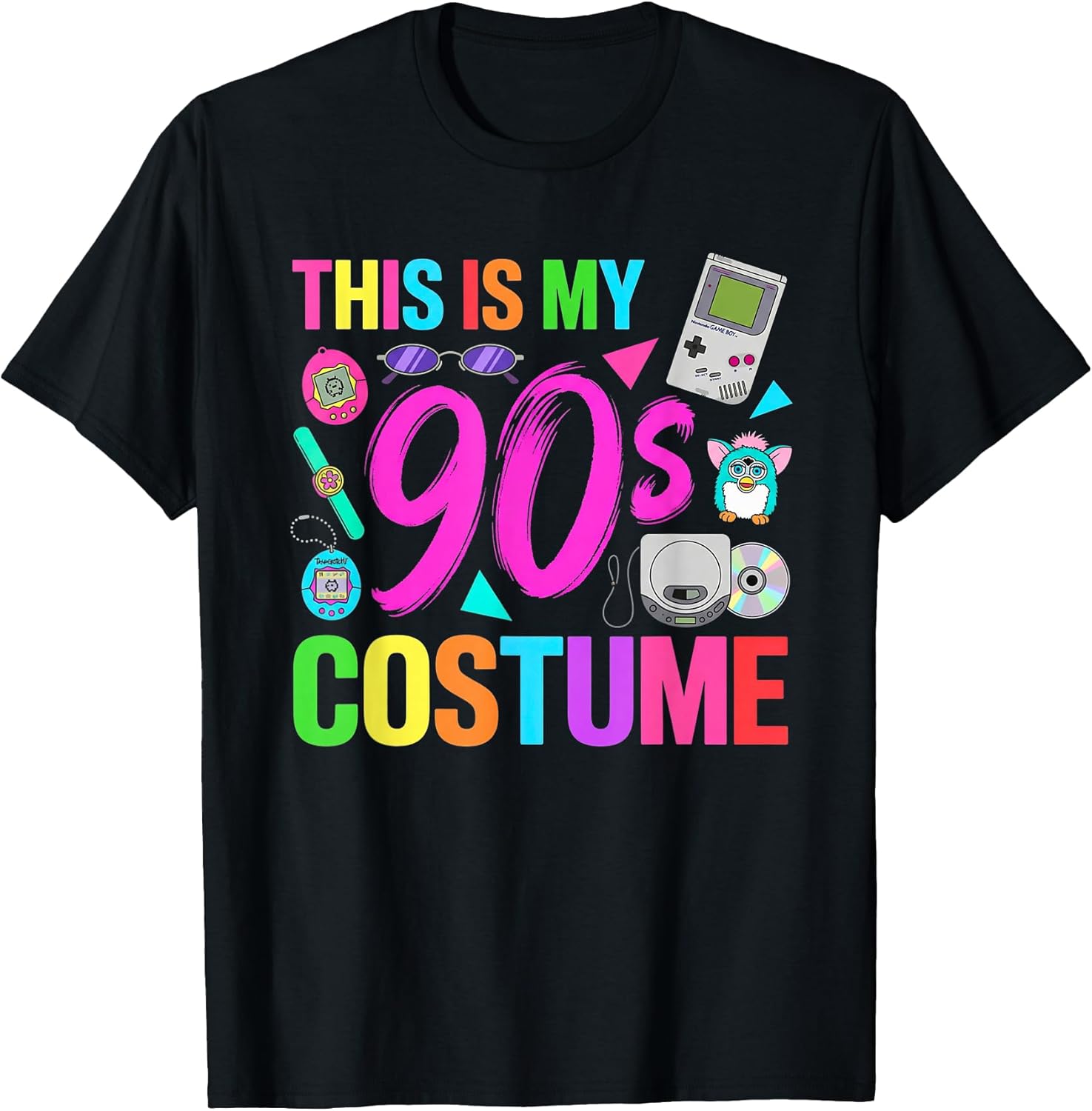 Funny 1990s Retro Vibes This is My 90s Design Tees
