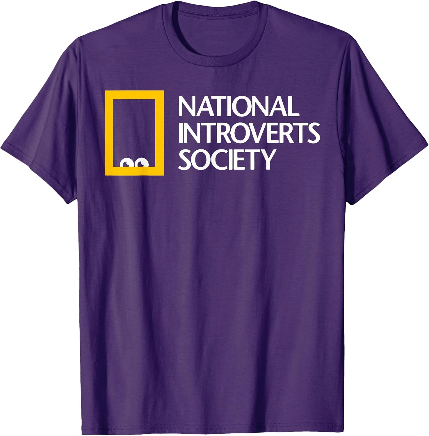 Funny National Introverts Society Tee Shirt