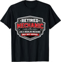 Retired Mechanic Like A Regular Only Happier Merch