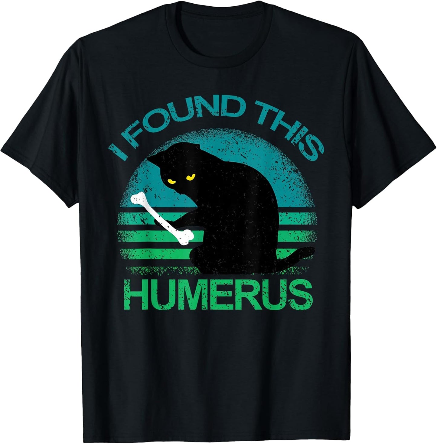 I Found This Humerus Shirts Cat Humourous Pun Gift