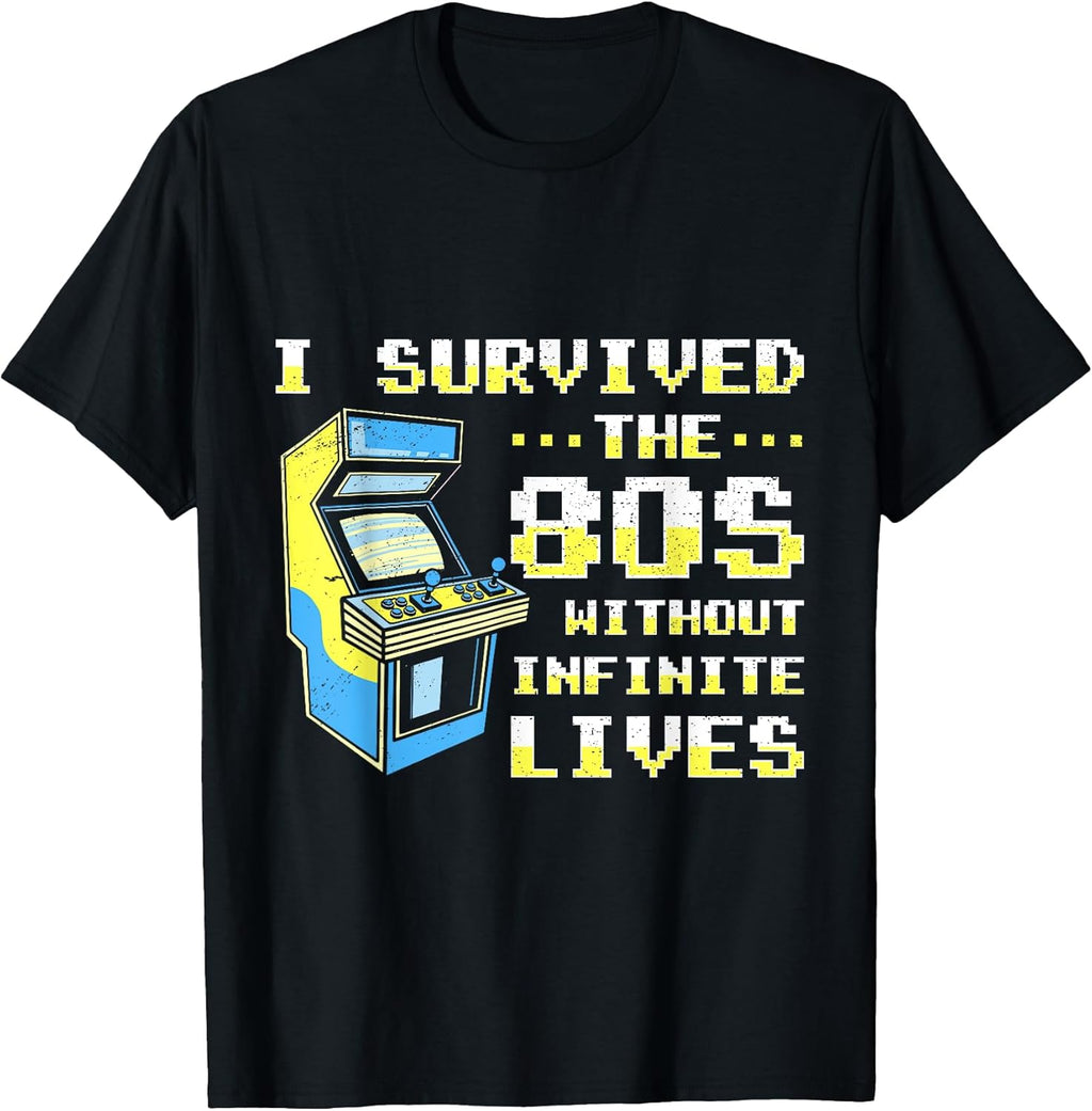 Video Game Player Retro Gamer Gaming Classic 80s Arcade Game T-Shirt