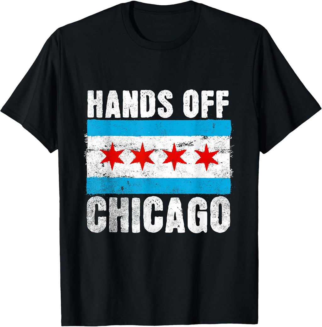 Hands Off Chicago Protest Merch