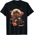 Ancient Japan Warrior Ninja Cat