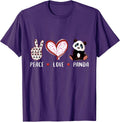 Peace Love pandas lover gifts idea designs co