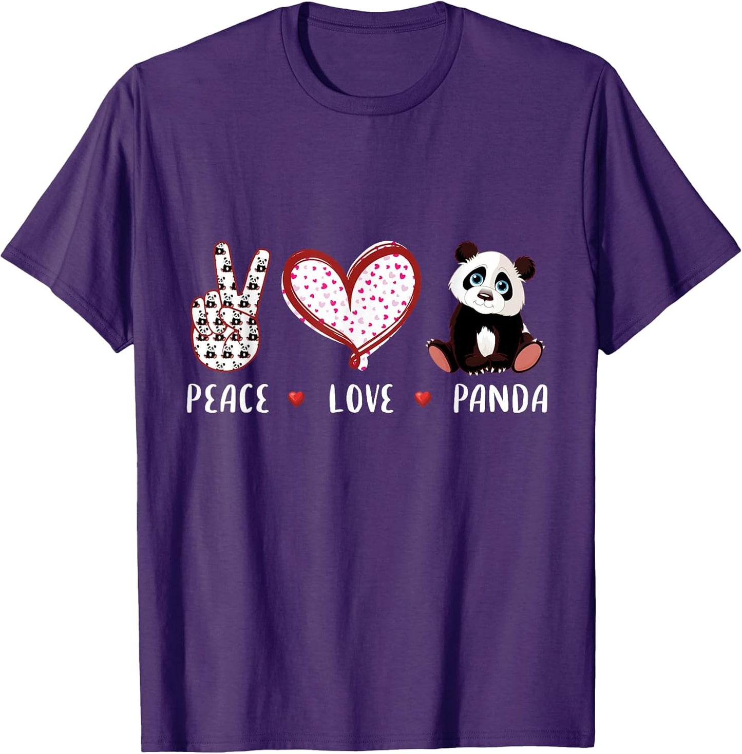 Peace Love pandas lover gifts idea designs co