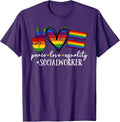 LGBT Nurse Life Peace Love Equality By Merch