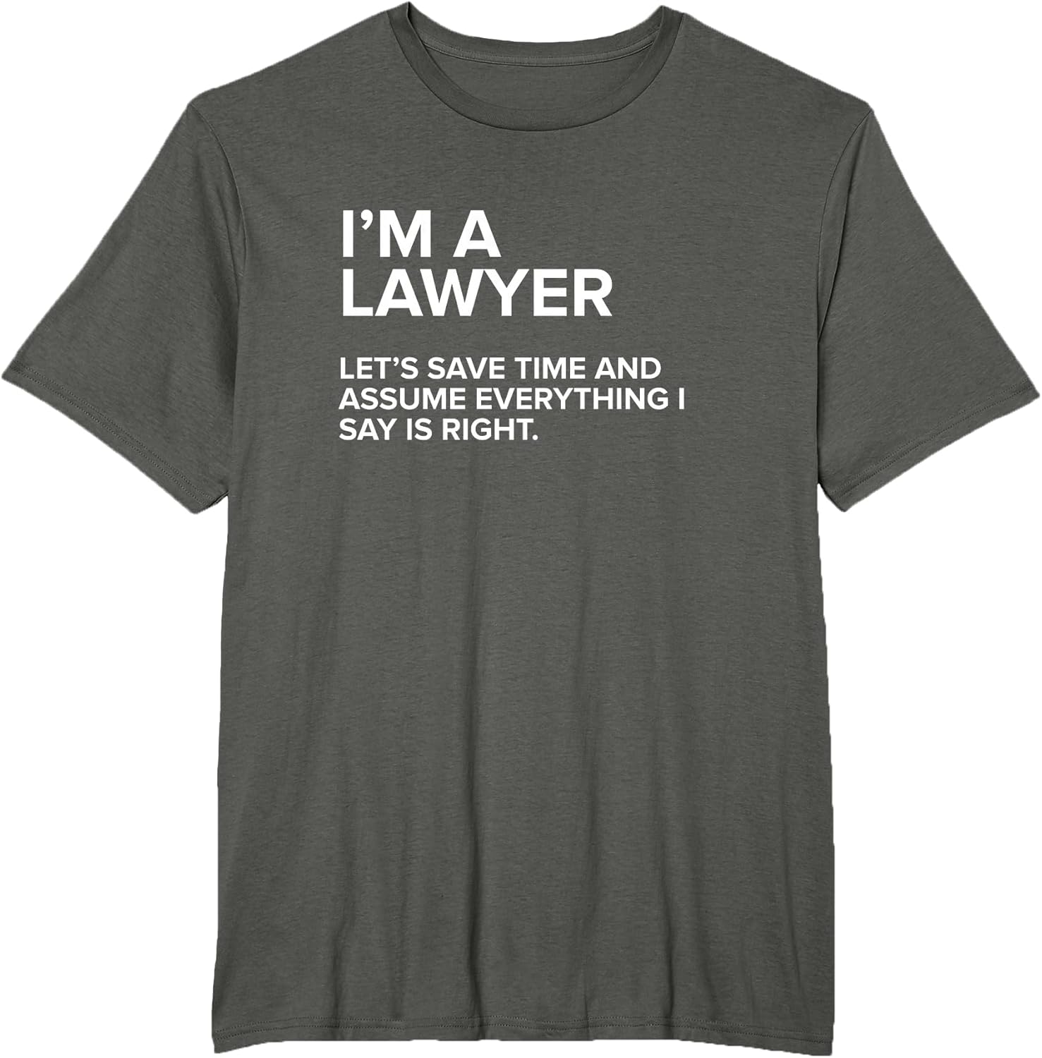 Lawyer Sarcastic Funny Tee Gift Men Women