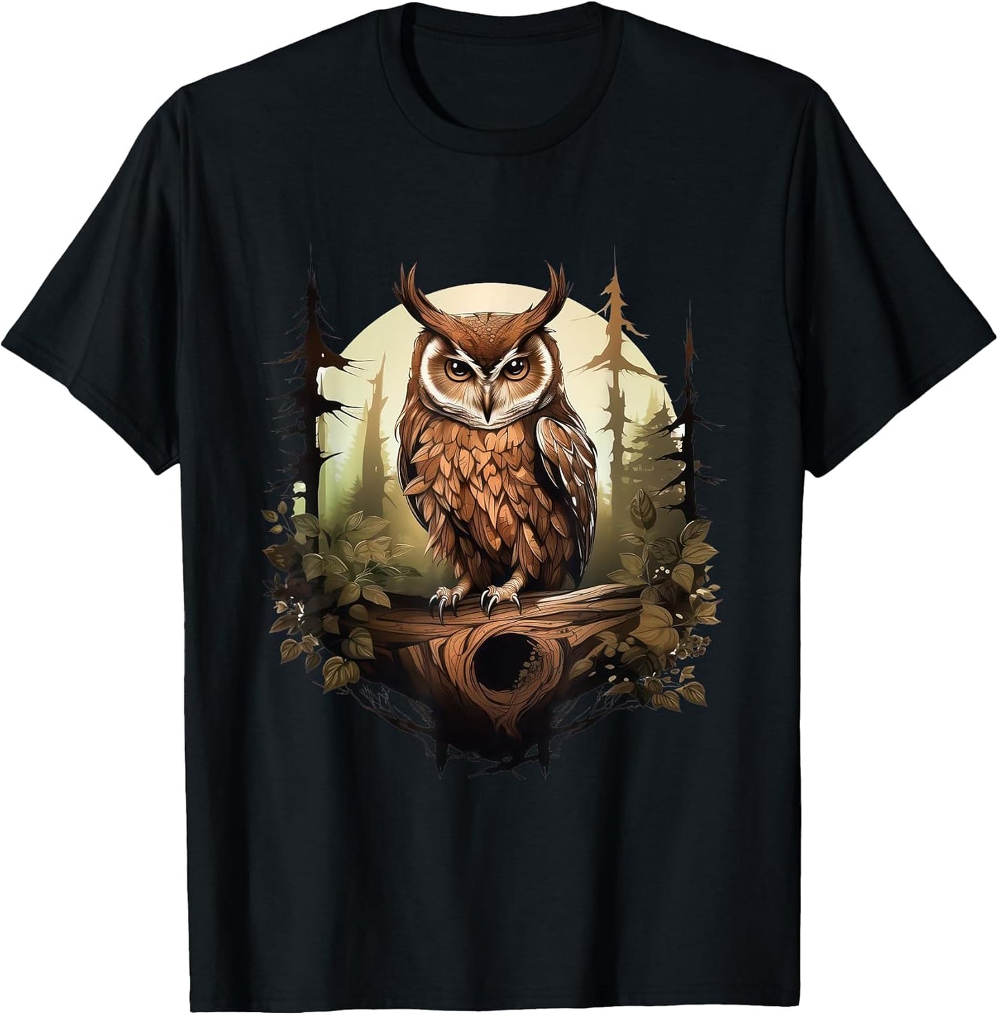 Owl Forest Bird Lover Designs