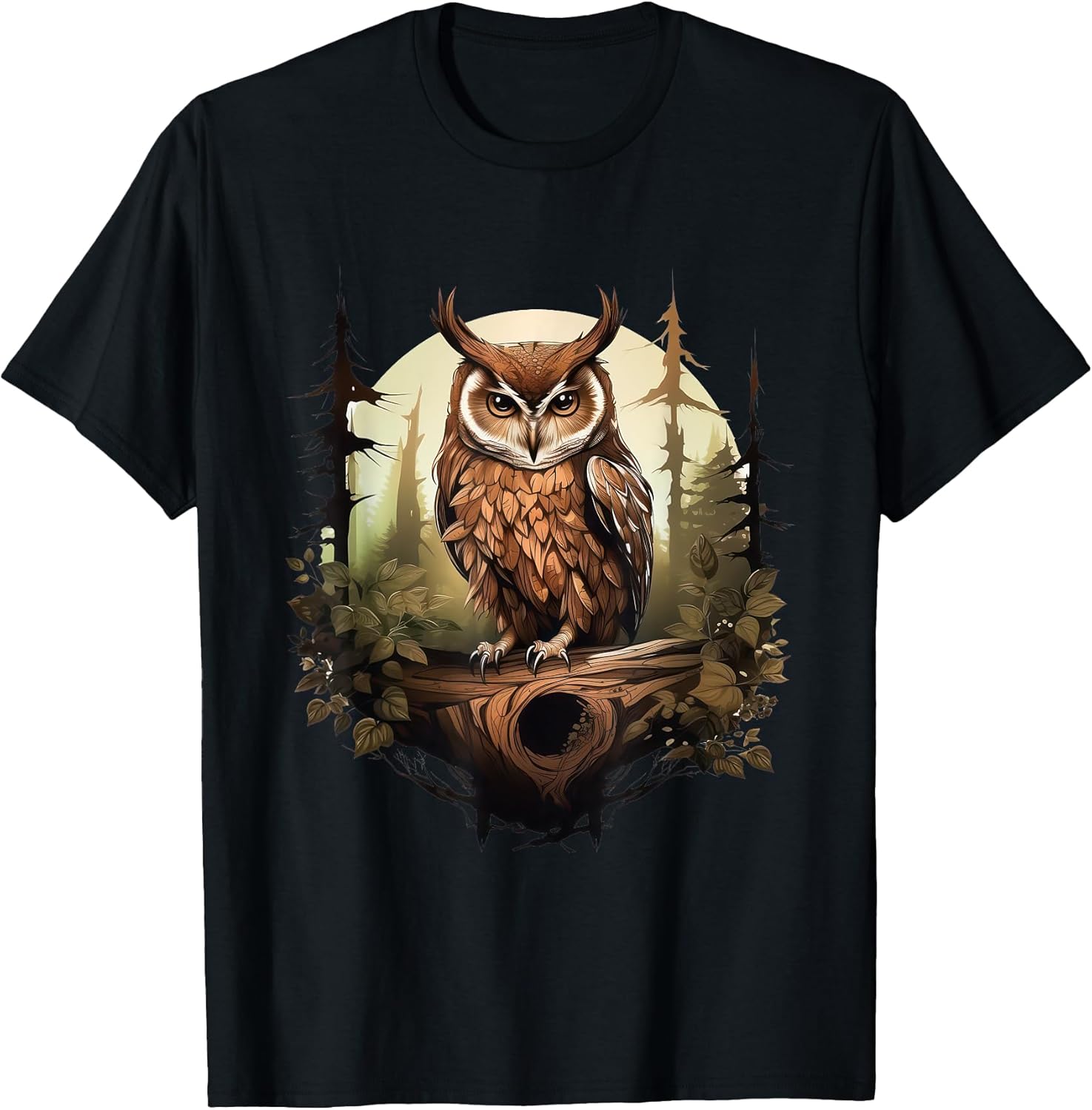 Owl Forest Bird Lover Designs