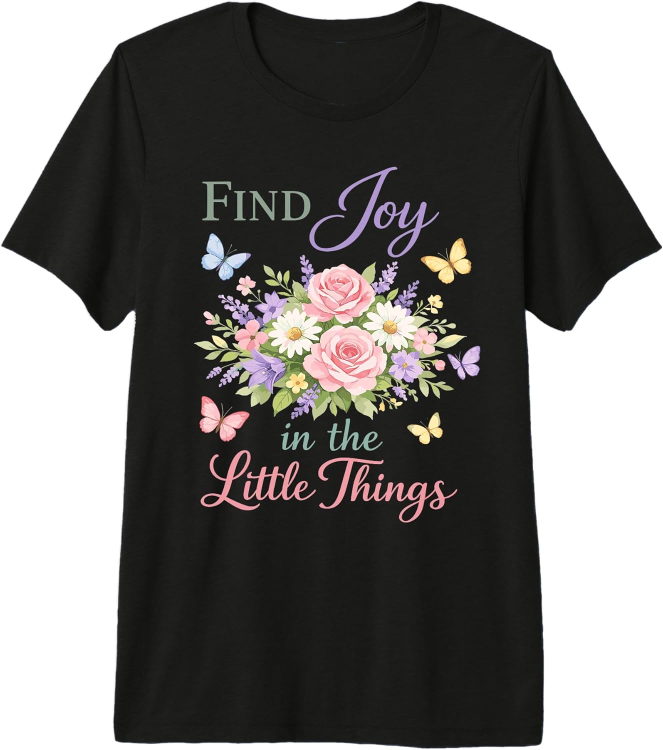 Floral Positive Quote Spring Nature Motivation