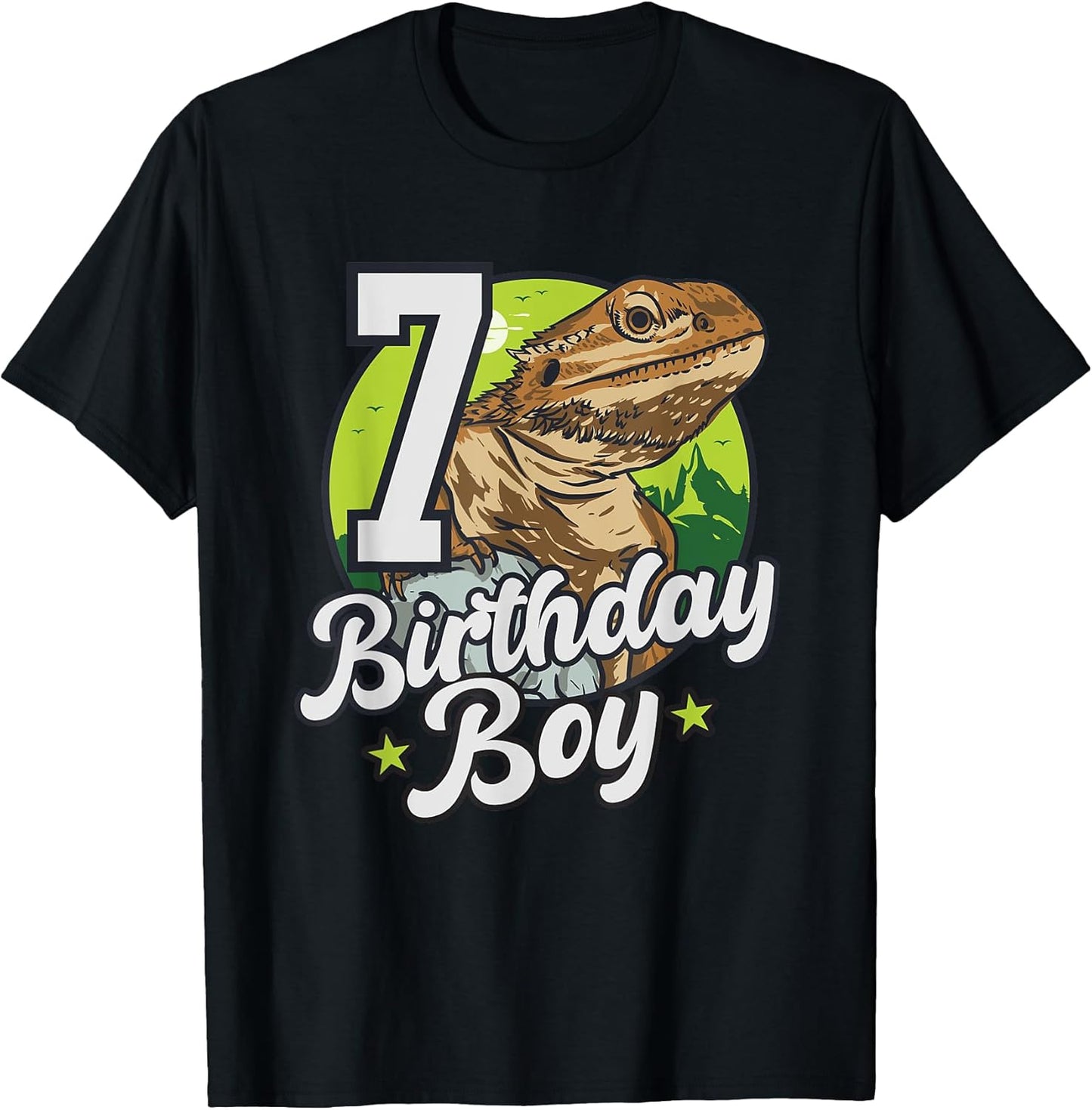 Bearded Dragon Merch 7th Birthday Boy