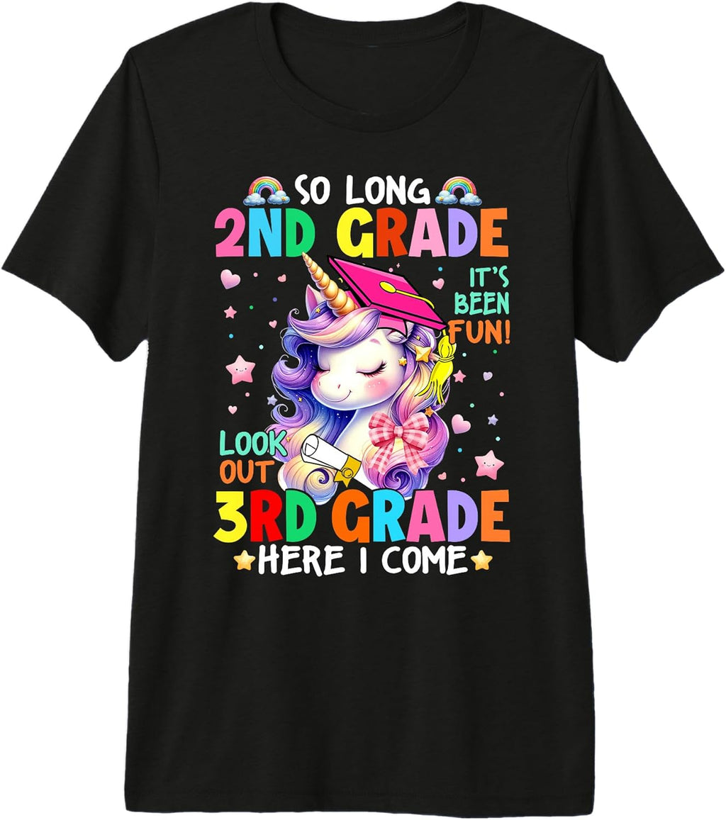 Cute Unicorn Graduation Last Day Of School Kids