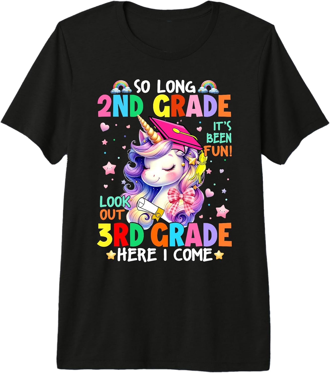 Cute Unicorn Graduation Last Day Of School Kids