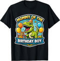 Mommy Of The Birthday Boy Dinosaur Dino Merch