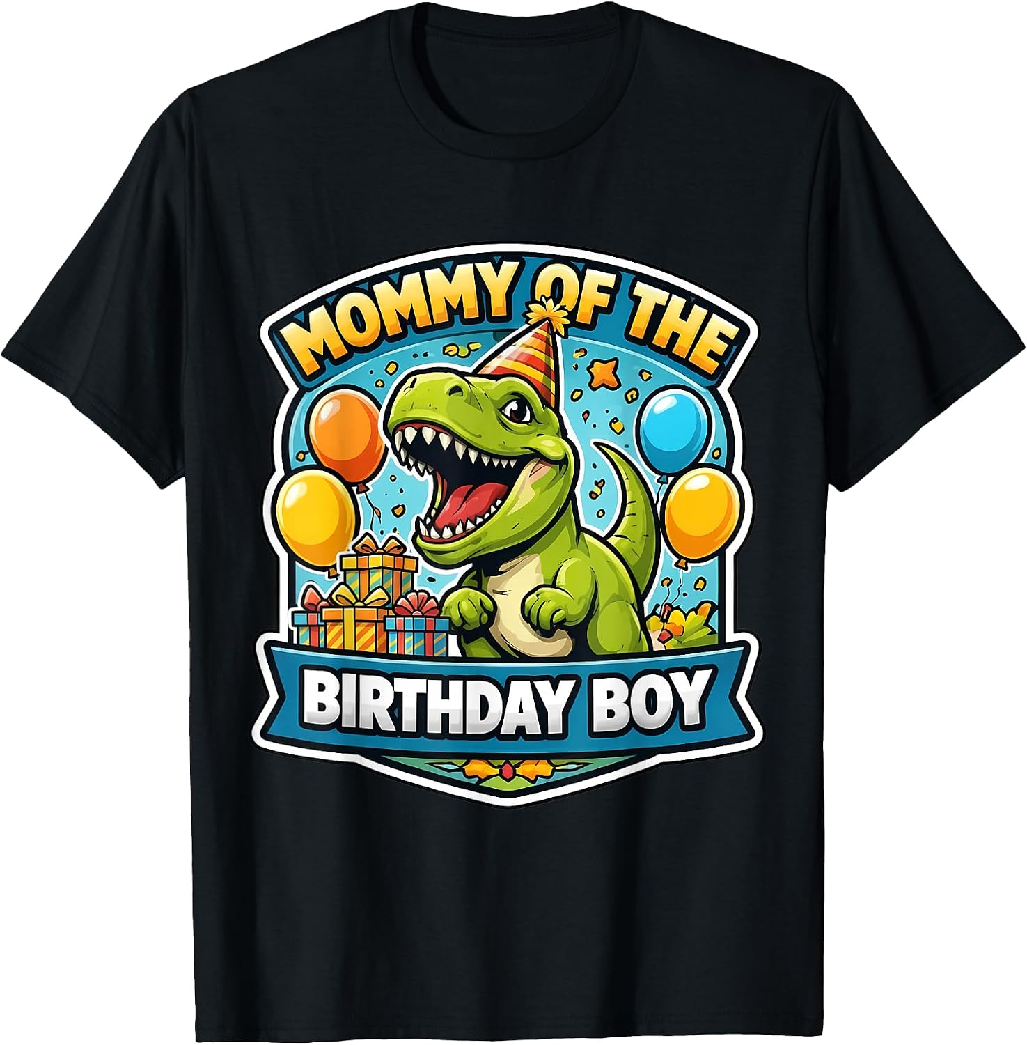 Mommy Of The Birthday Boy Dinosaur Dino Merch
