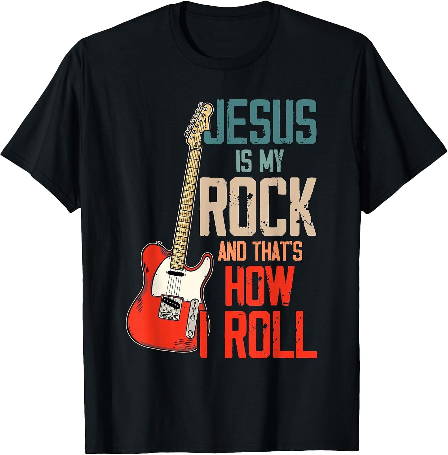 JESUS CHRIST - Christian Guitar Musican Apparel