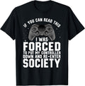 Funny Gamer For Men Women Video Gamer Gaming Game Controller T-Shirt