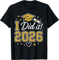 Class of 2026 Graduate Proud Achievement Apparel