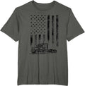 Funny USA Trailer Driving Distressed Patriotic