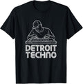 Detroit 1980s and 1990s techno shirts