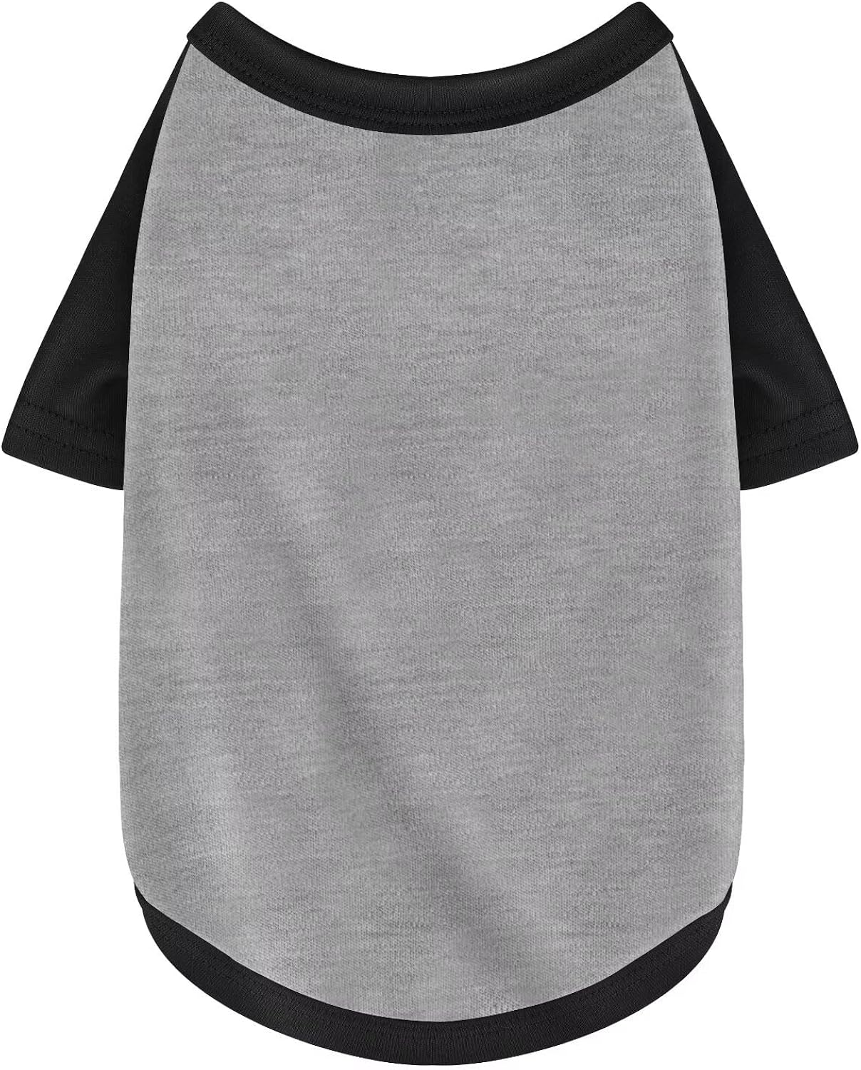 Stylish Grey Color Block Dog Shirt: Premium Polyester, Comfortable, Breathable, and Wrinkle-Resistant. Perfect Apparel for Small, Medium, & Large Dogs, a Must-Have for Pet Lovers L