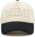 Gifts for Grandma, Adjustable Embroidered Vintage Two Tone Trucker Hat for Mimi Nonna Nana