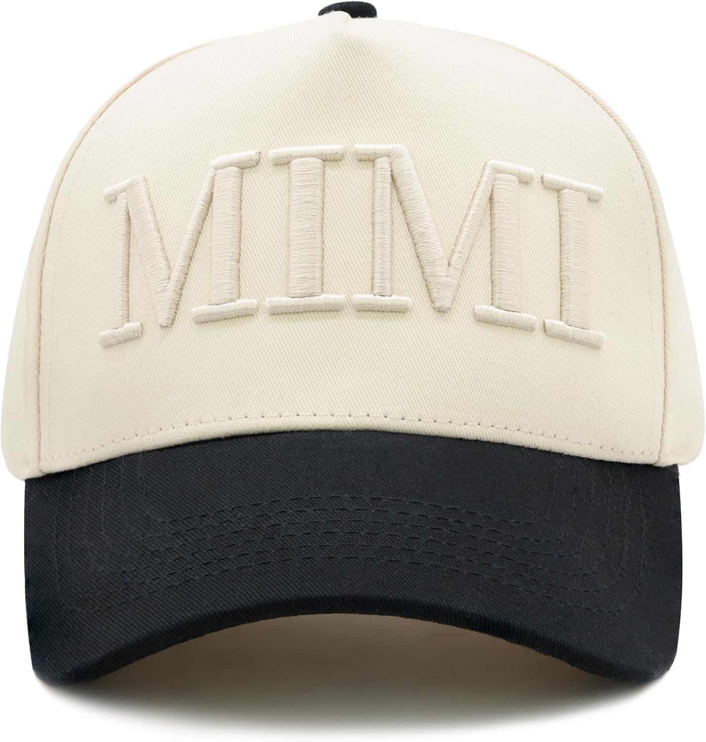 Gifts for Grandma, Adjustable Embroidered Vintage Two Tone Trucker Hat for Mimi Nonna Nana