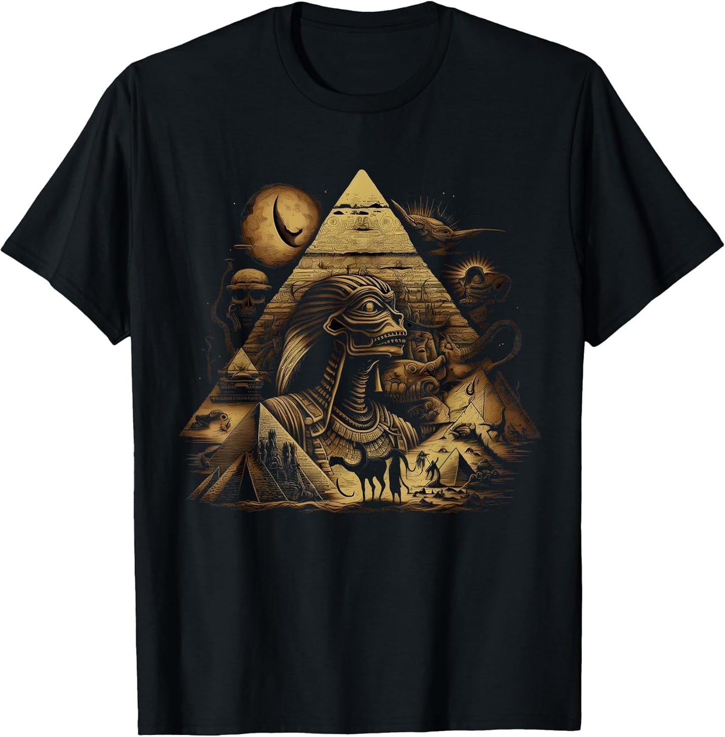 Alien Pyramids CG