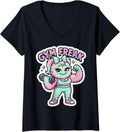 Cute Woman Gym Freak Workout Girl Merch