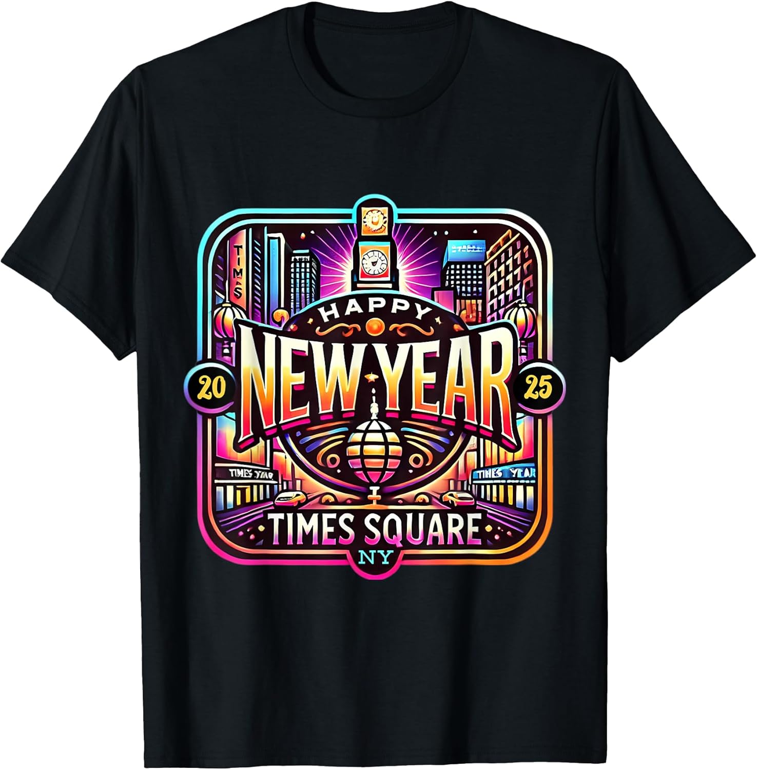 Happy New Year Times Square Products