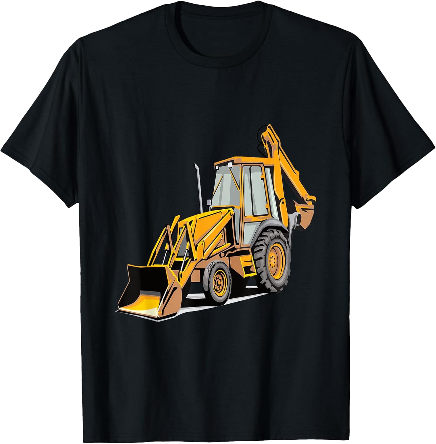 Backhoe Loader Construction Machine Heavy Equipment T-Shirt