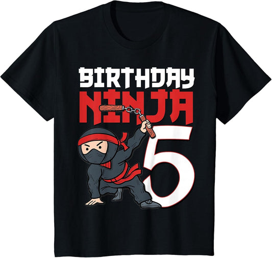 Birthday Ninja Funny Party Themed Matching Gift