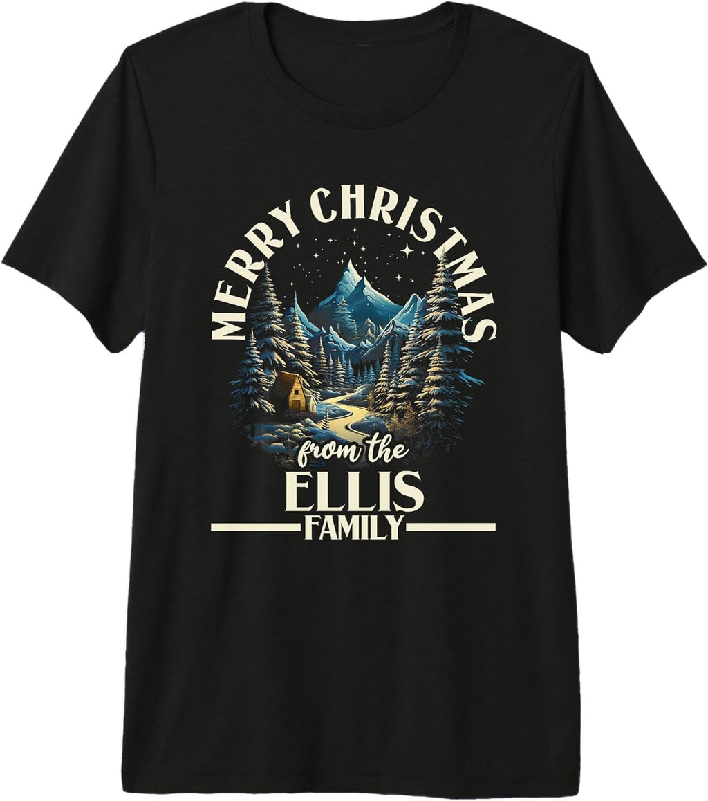 Ellis Family Christmas Matching Shirt Xmas Gifts