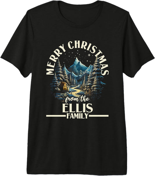 Ellis Family Christmas Matching Shirt Xmas Gifts