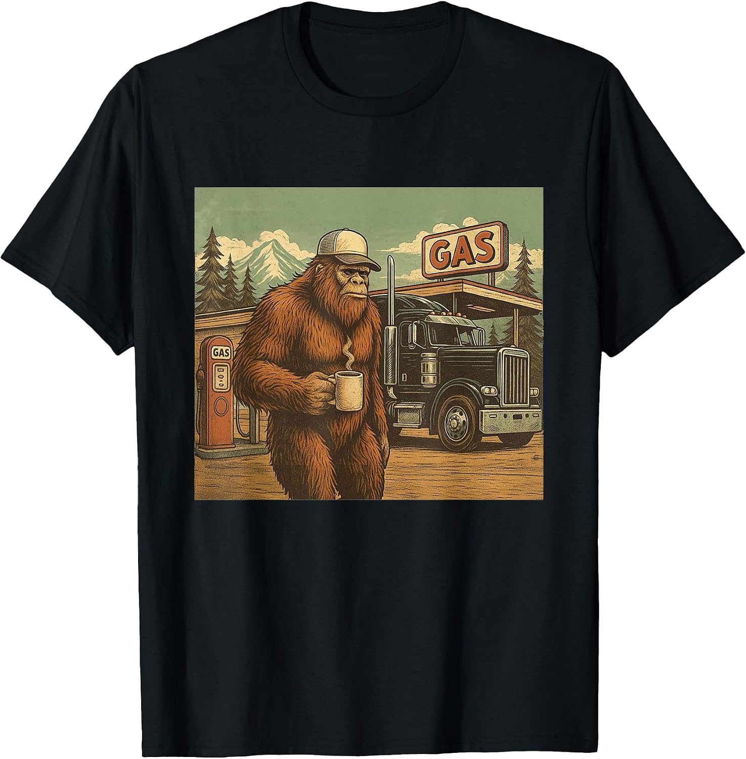 Mens Truck Driver Trucker Designs