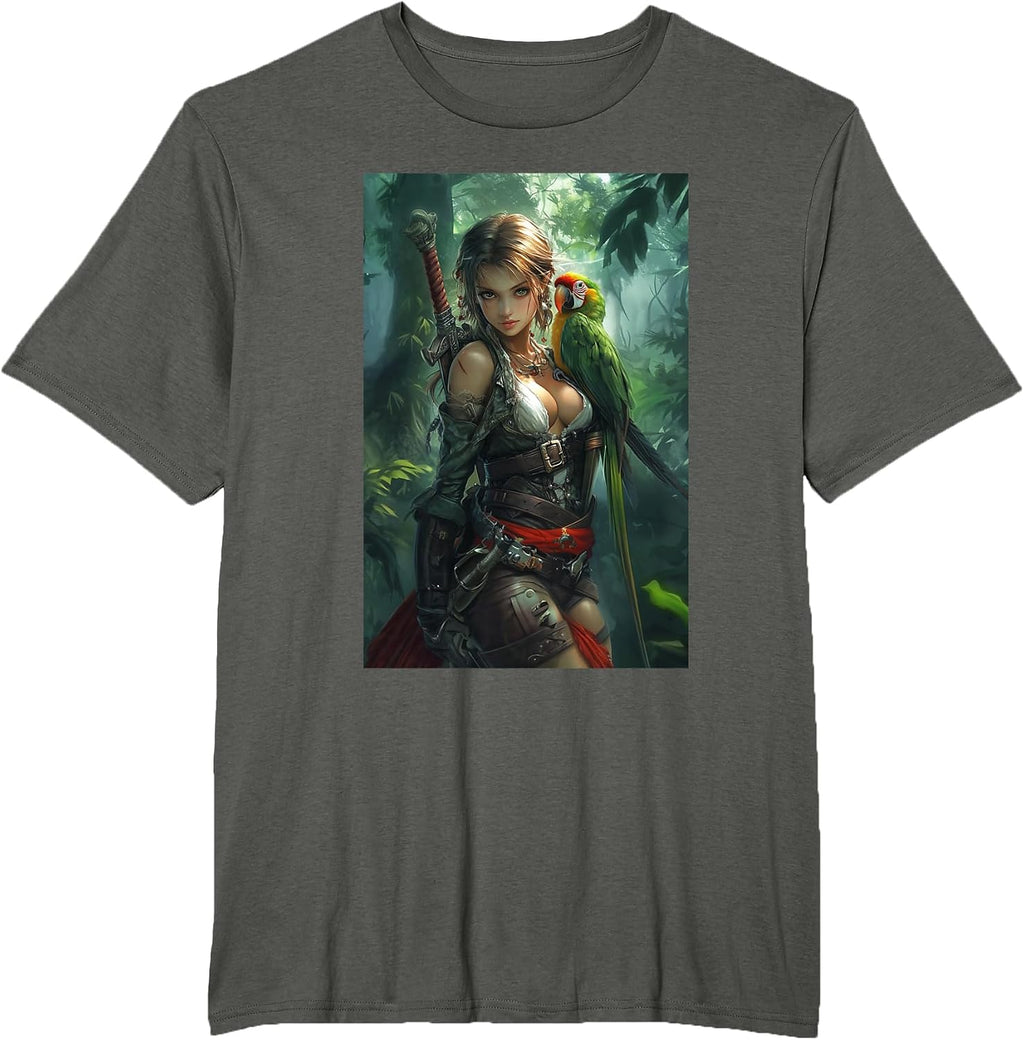 Sexy Anime Merch Artwork for Anime Lovers Tees