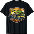 Dinosaur Excavator Operator Heavy Equipment Merch