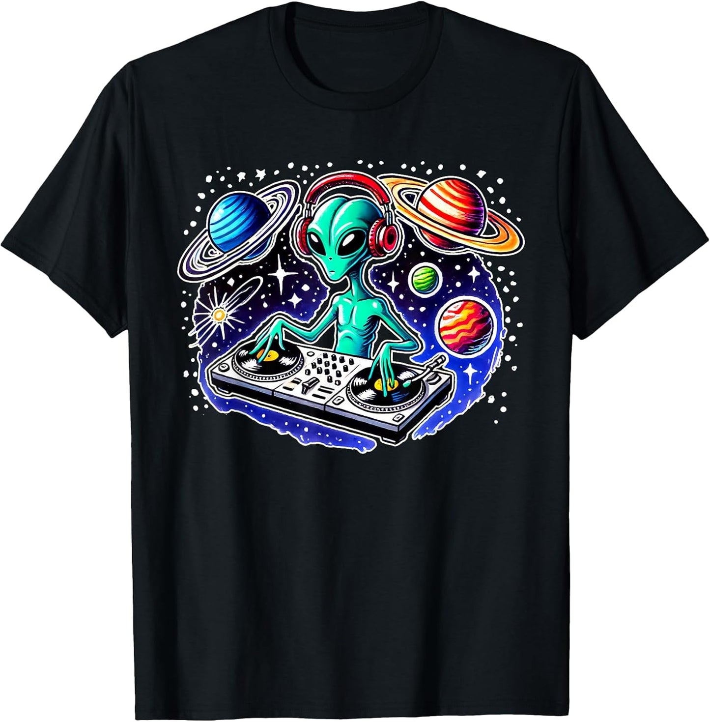 EDM Festival Music Apparel for Alien Men Women