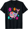 Preppy Floral Summer Whale Merch Store
