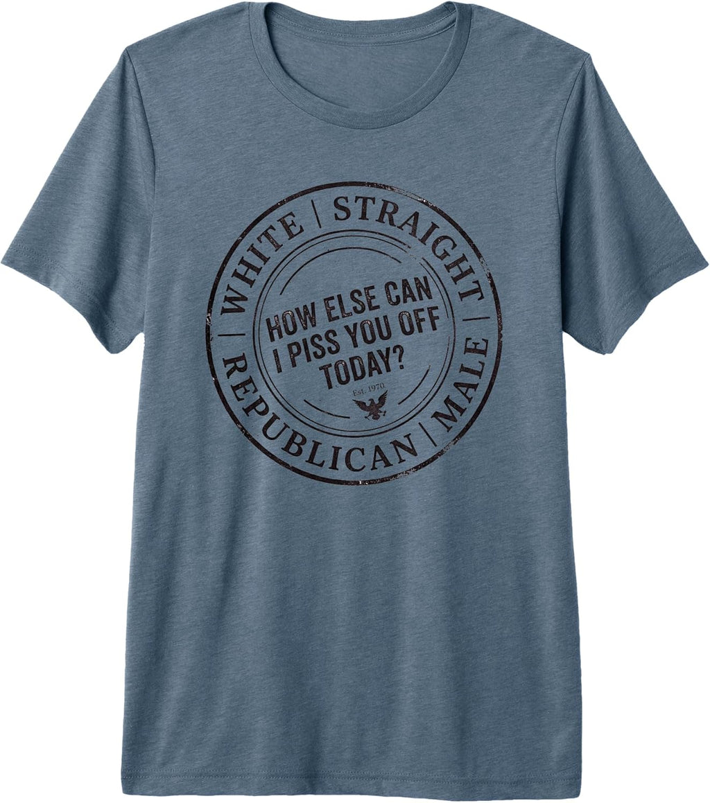 Political Humor White Straight Republican Male