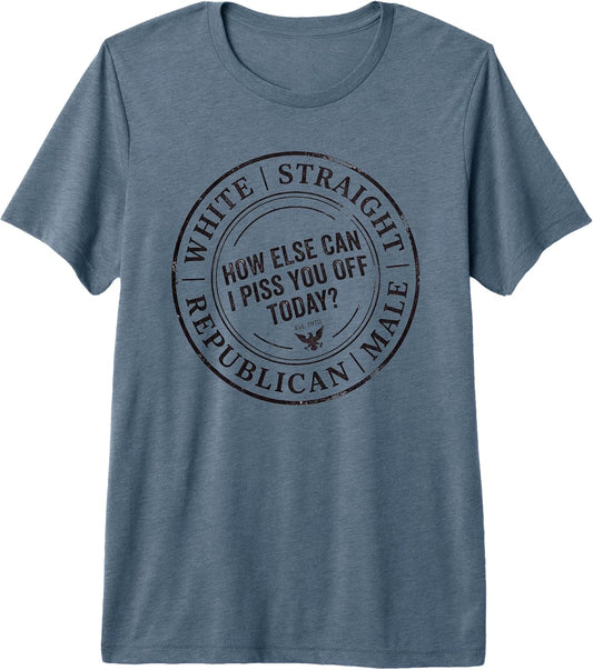 Political Humor White Straight Republican Male