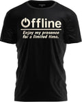 Funny Gamer T-Shirt | Offline Mode Gaming Shirt - Back to School Gift
