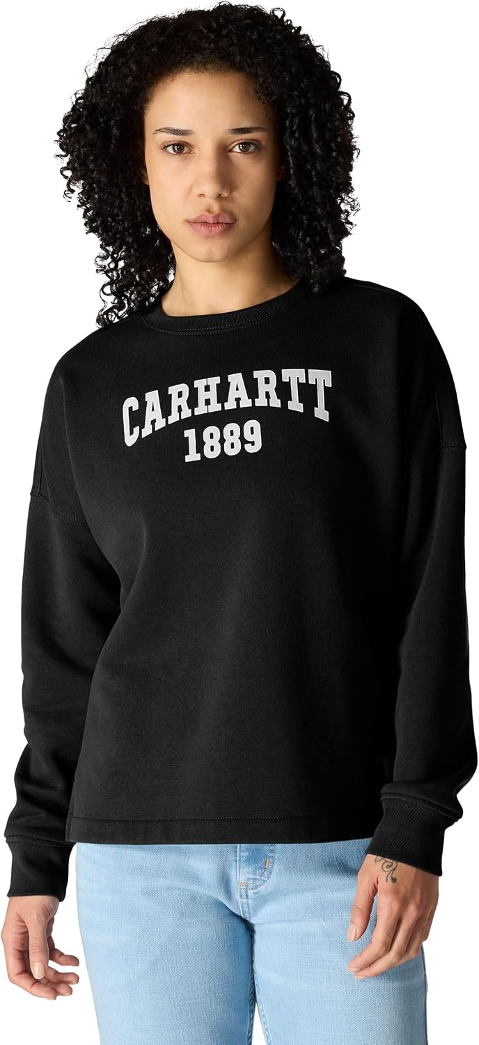 Women's Loose Fit Midweight Carhartt Graphic Sweatshirt