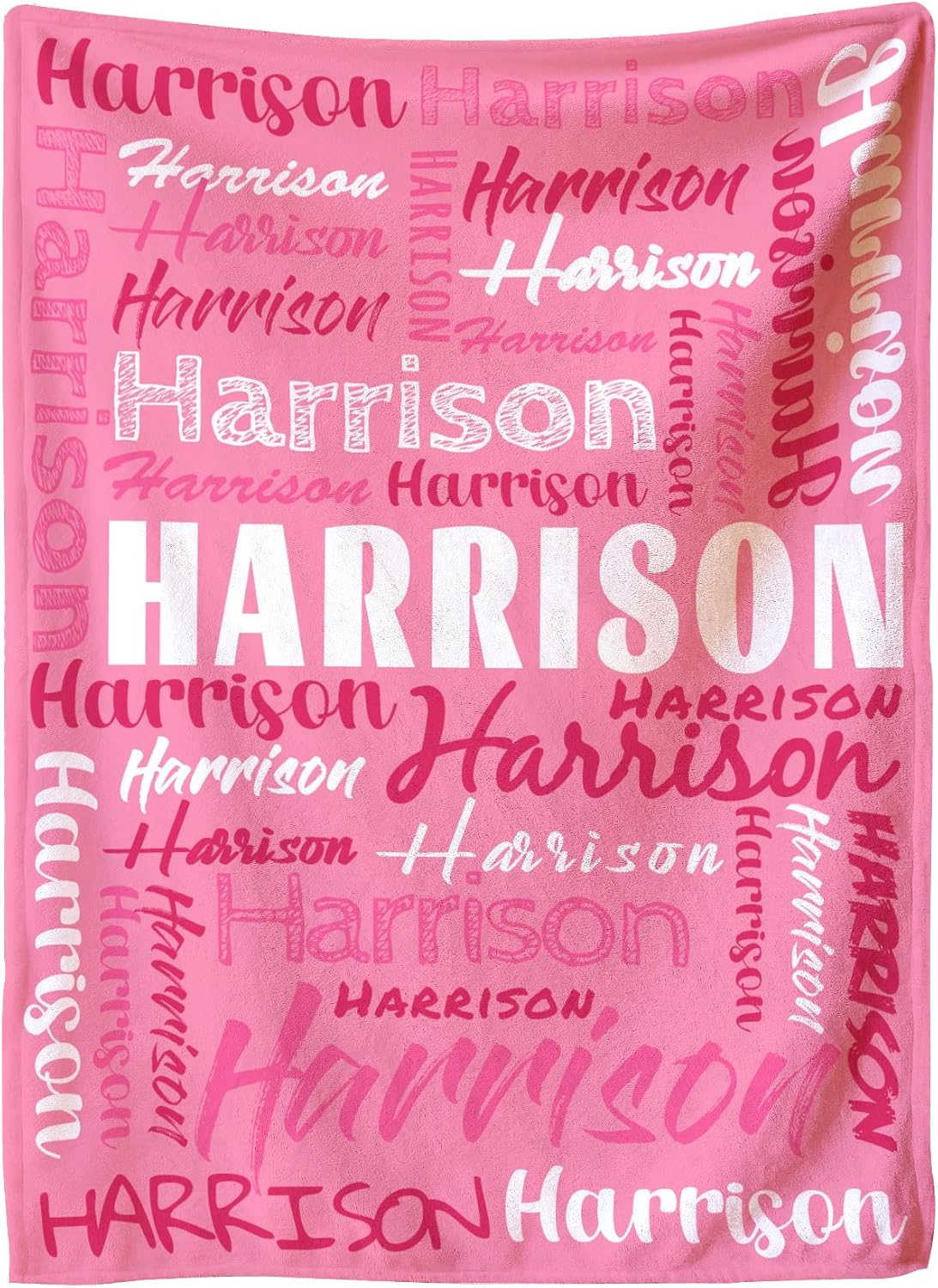Custom Blanket, Personalized Baby Blanket, Customizable Name,28 * 39Inch,Customized Baby Name Blanket, Customize Blankets for Baby Girl or Boy, Best Gift for Baby, Newborn, New Mom.
