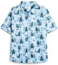 Matching Family Hawaiian Button Down Shirt Toddler to Adult Sizes (4T - 2XL)