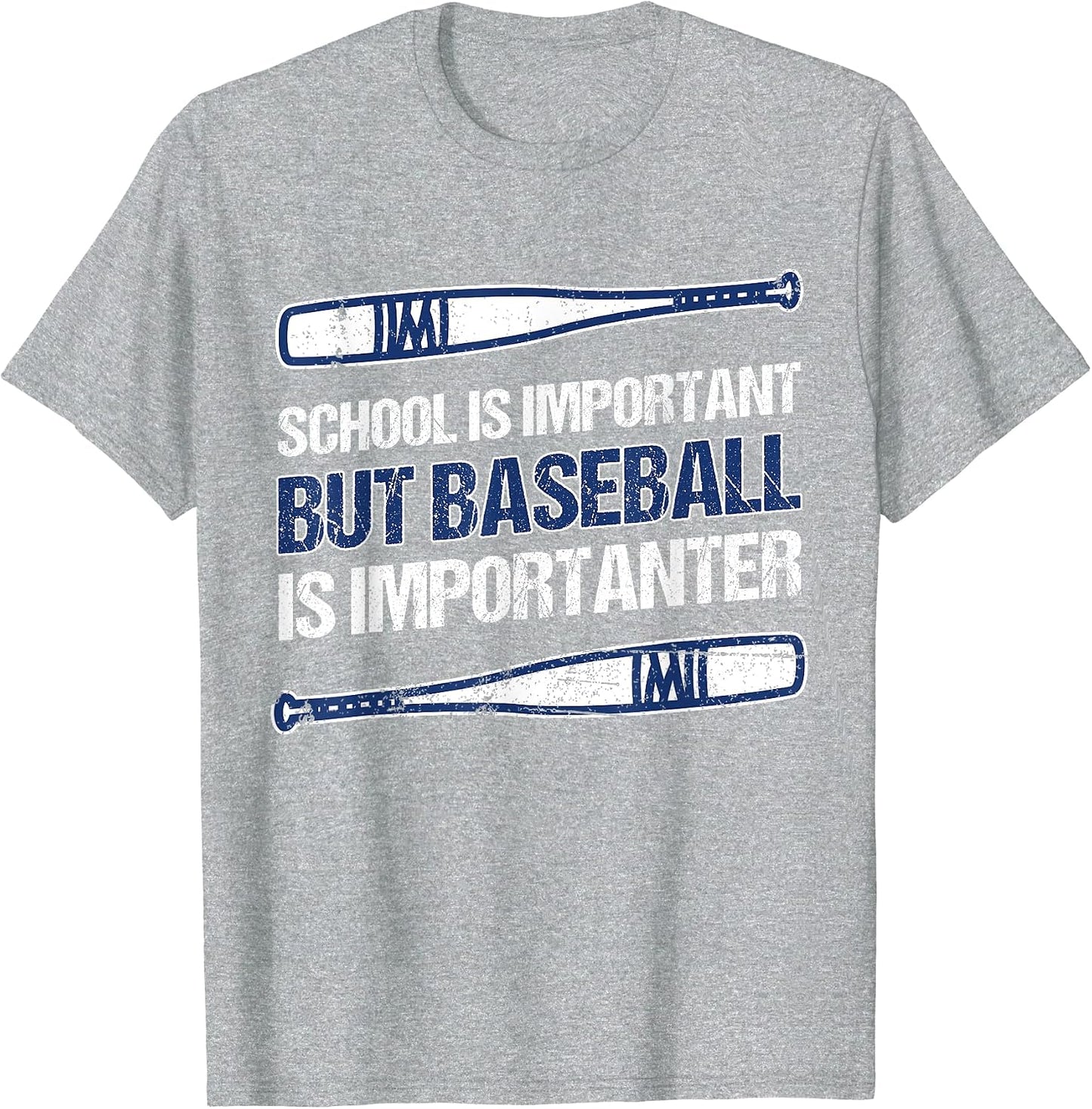 Baseball Is Importanter Funny Novelty Co.